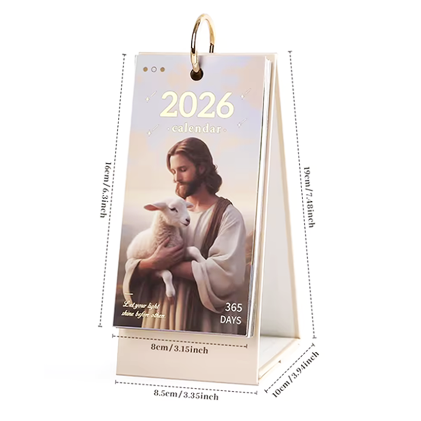 BOGO 2026 Bible Verse Desk Calendar
