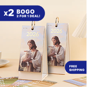 BOGO 2026 Bible Verse Desk Calendar